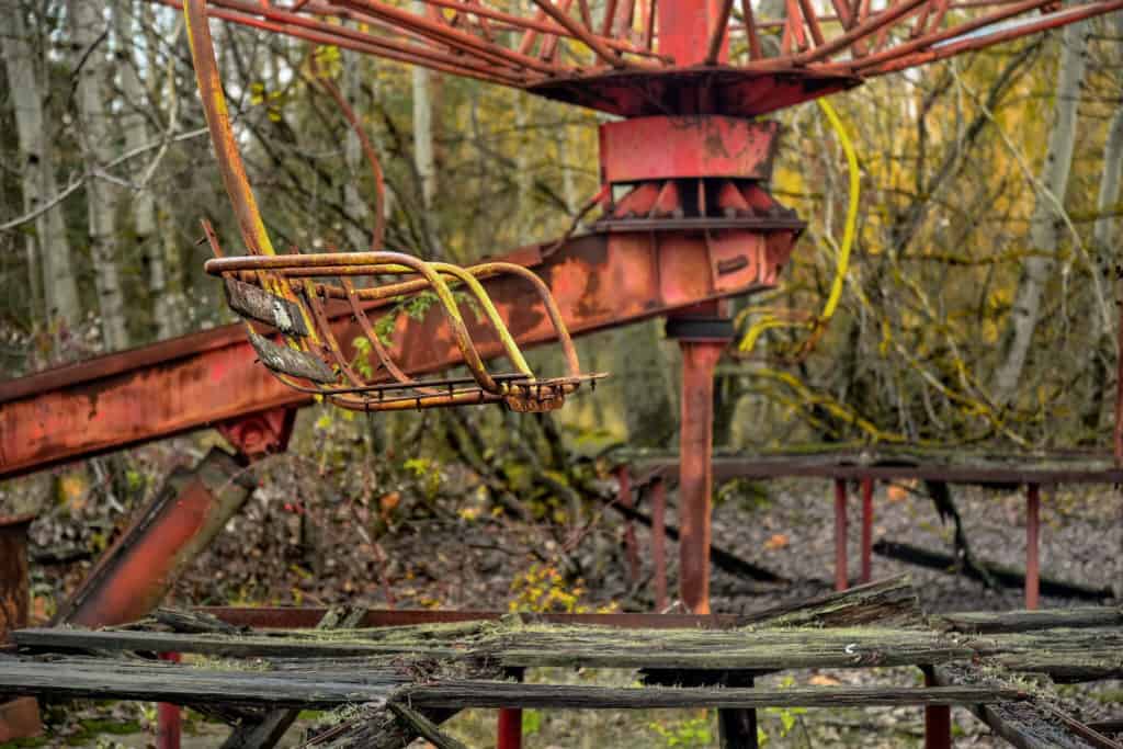 Parques de diversiones abandonados: Pripyat Park, Chernóbyl, Ucrania