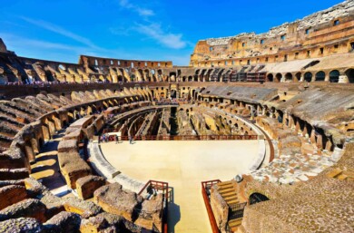 El Coliseo Romano inicia una etapa de reconstrucción en este 2021 las obras permitirán contemplar túneles subterráneos y disfrutar de eventos sobre la arena 4