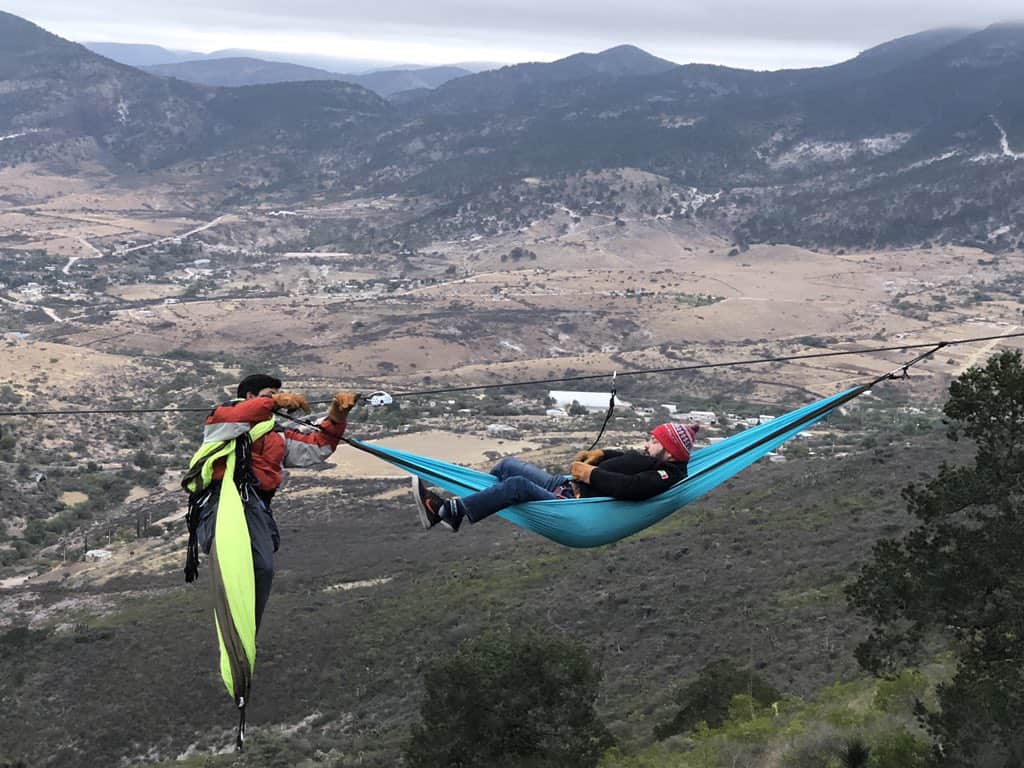 Dormir en una hamaca a 30 metros de altura, la insólita y vertiginosa alternativa de descanso que ofrece Guanajuato