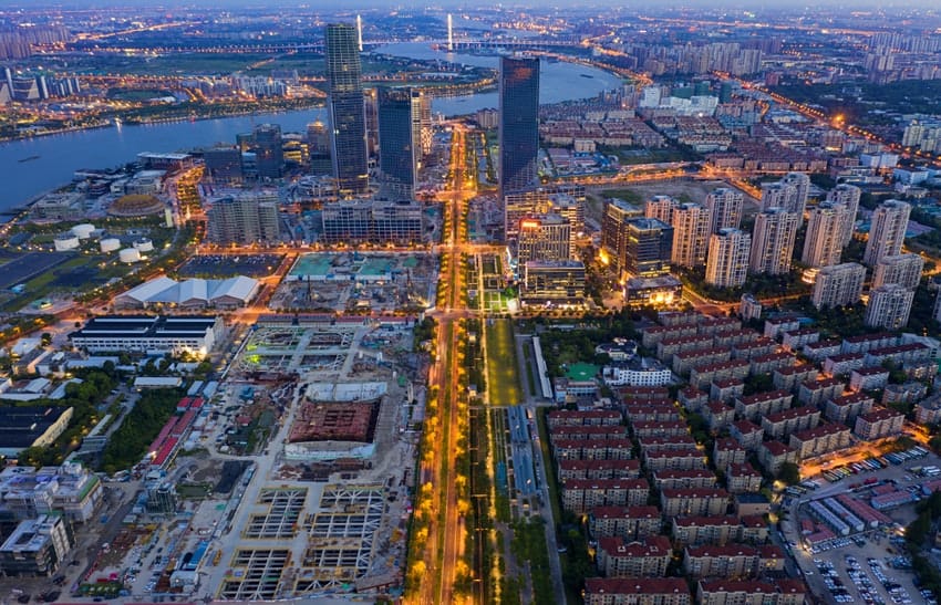 Xuhui Runway Park: un antiguo aeropuerto de Shanghái se convierte en este hermoso parque