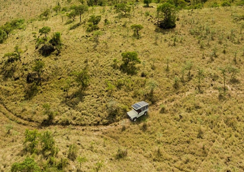 Un safari de Kenia contará con un auto eléctrico para ser más amigable con el ambiente