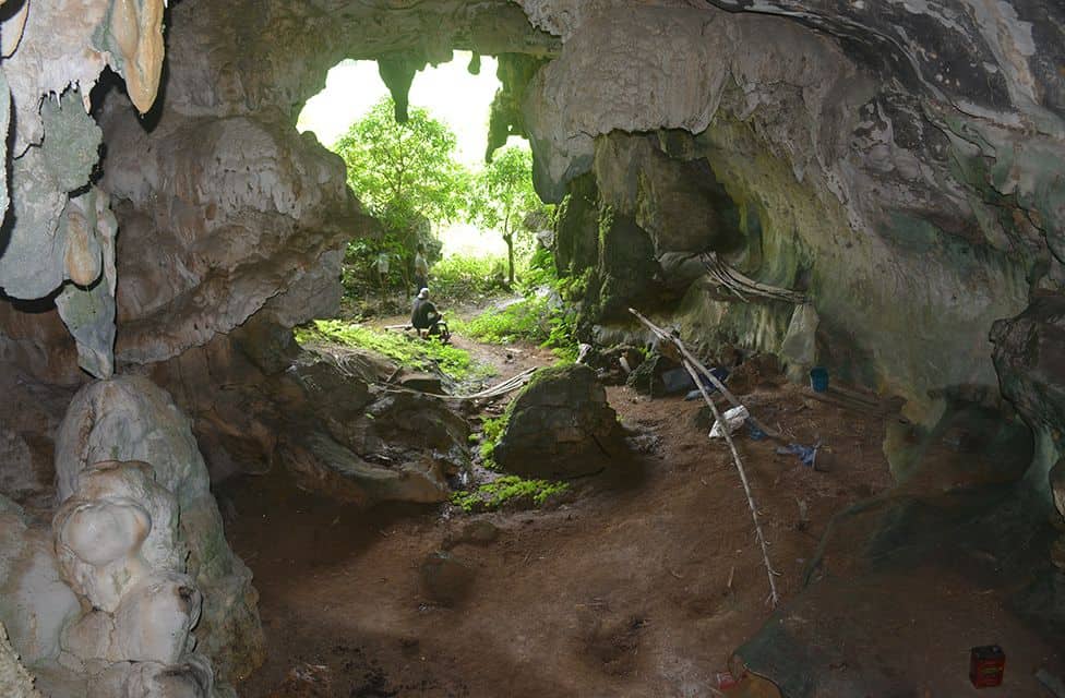 Descubren una obra de arte rupestre en una cueva de Indonesia y sería la más antigua del mundo