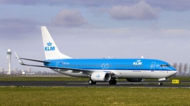 SCHIPHOL- Aankomst nieuwste vlootaanwinst  B737-800 (PH-BXV) op Schiphol
© CAPITAL PHOTOS Gerald van Daalen