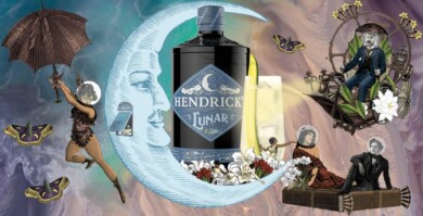 La marca de ginebra Hendrick's está lanzando una edición limitada llamada Lunar Gin, una bebida para celebrar la primera luna llena de 2021