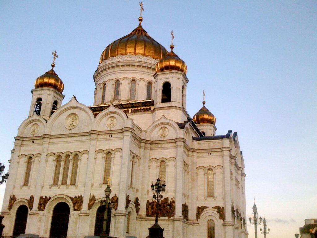 Lugares gratis en Moscú: Catedral de Cristo Salvador