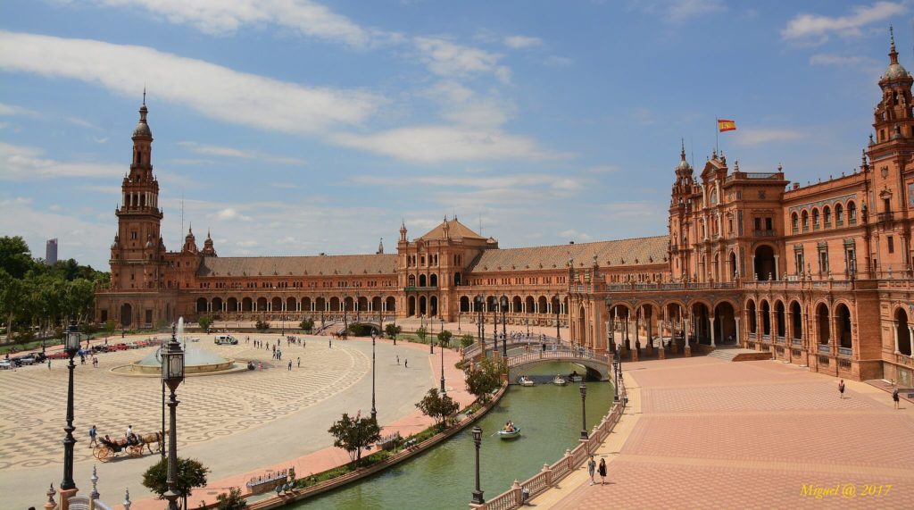 Escenarios de Star Wars: Plaza de España, Sevilla.