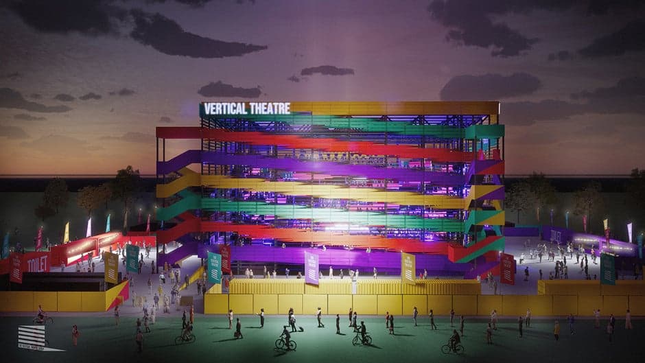 Conoce The Vertical Theater, la propuesta de un nuevo teatro para garantizar la distancia social