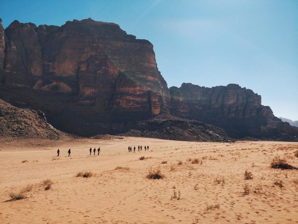 Escenarios de Star Wars: Desierto de Wadi Rum