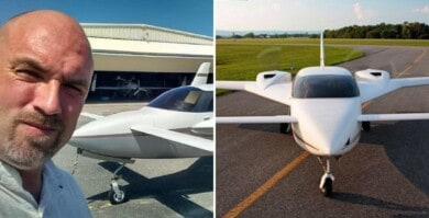 Una compañía de Canadá creó el primer avión del mundo construido con cannabis