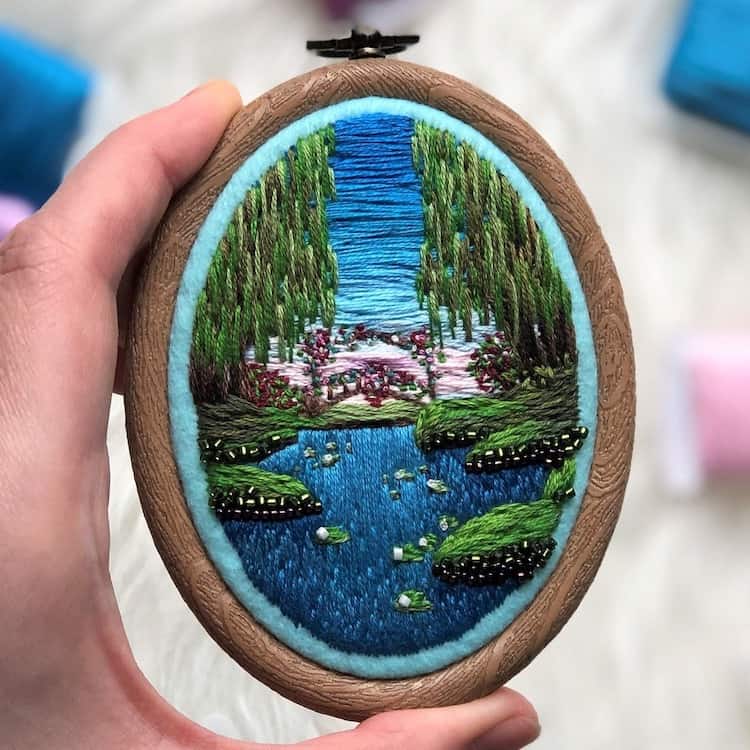 image paisajes bead work embroidery ksenia zimenko 2