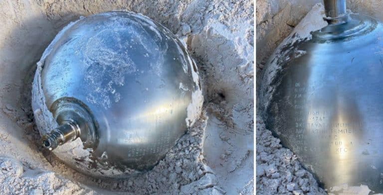 Una misteriosa bola de metal apareció en una playa de Las Bahamas