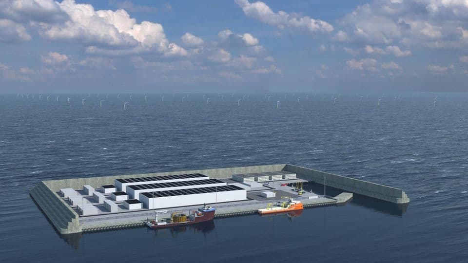 Dinamarca construirá una isla artificial que será una base de energía eólica en el Mar del Norte