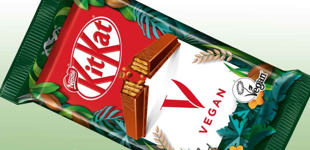 KitKat V: Nestlé presentó la nueva barra de chocolate KitKat y es vegana