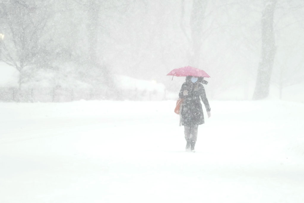 Te mostramos en fotos cómo fue la increíble nevada de Nueva York que puso en pausa a gran parte de su población