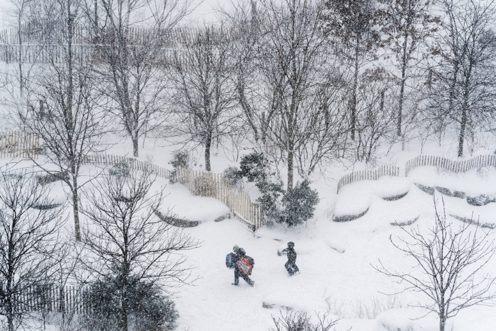 Te mostramos en fotos cómo fue la increíble nevada de Nueva York que puso en pausa a gran parte de su población