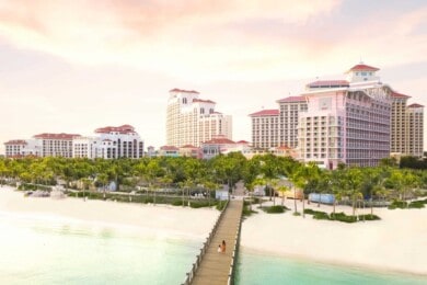 Este resort de Las Bahamas ofrecerá la opción de llevarte a tu casa en un jet privado si tu prueba de COVID-19 da positivo