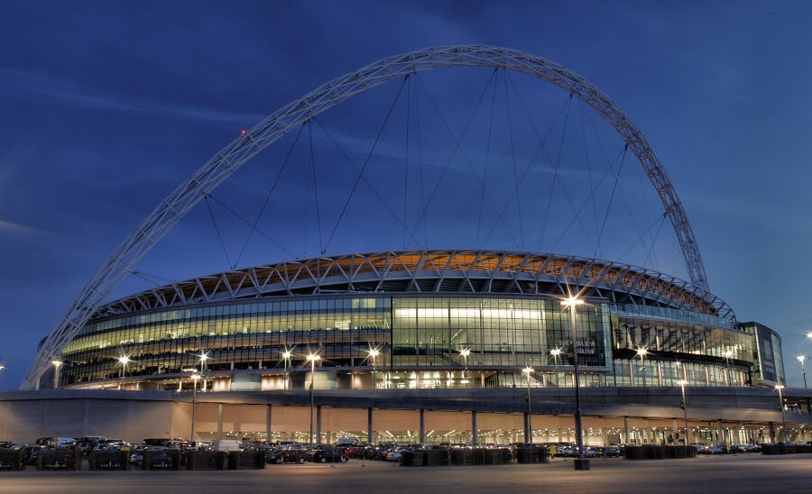 Los 7 de los estadios de fútbol más famosos del mundo: Estadio Wembley