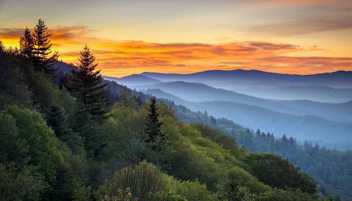 ¿Cuáles son los 10 parques nacionales más visitados de Estados Unidos?