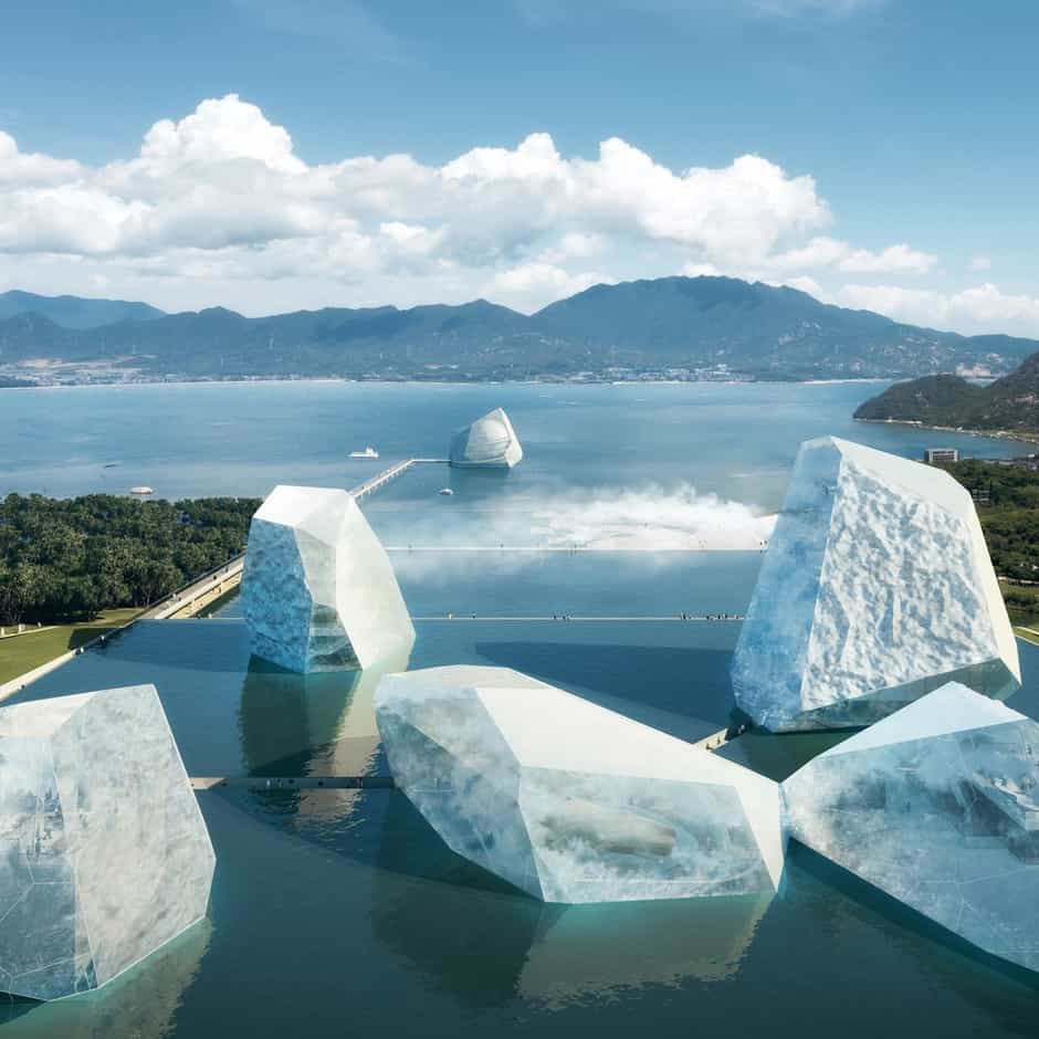 image The Icebergs and the Sea The Icebergs and the Sea nuevo museo maritimo Shenzhen 1