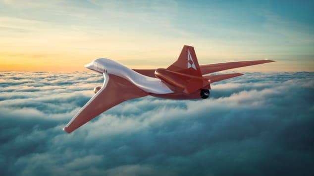 Un avión supersónico de Aerion permitiría viajar de Los Ángeles a Tokio en menos de 3 horas