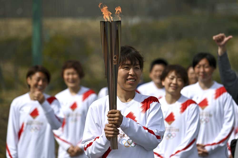 Ya comenzó el recorrido de la antorcha olímpica alrededor de Japón y durará 121 días