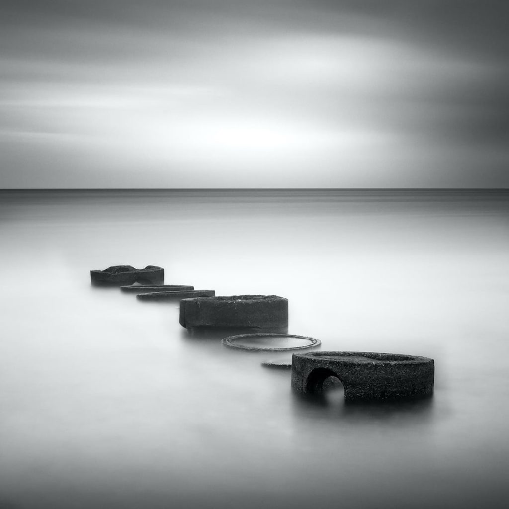 image black and white photography contest circles in the water by michael bille