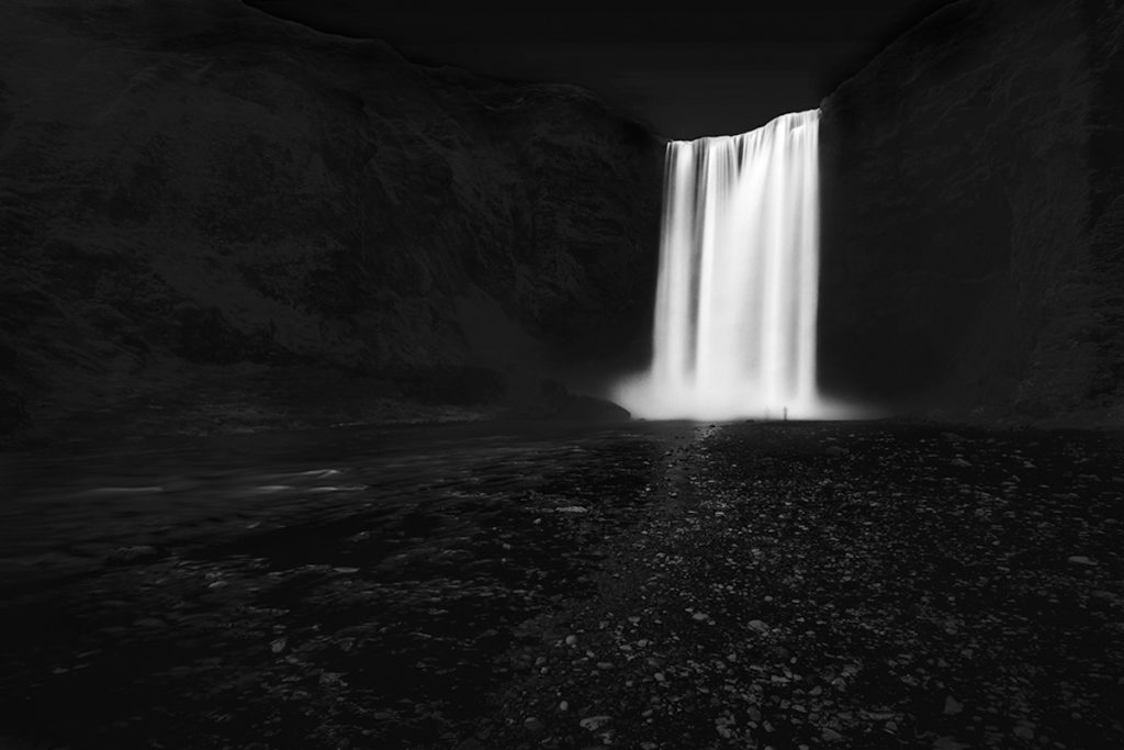 image black and white photography contest skogafoss by david rosen