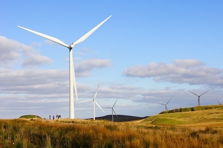 Casi el 100% de la energía utilizada en Escocia durante el año pasado fue energía renovable