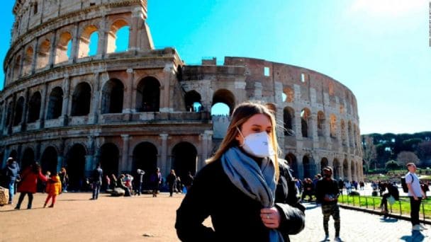 Italia impone cuarentena de cinco días a viajeros procedentes de la Unión Europea