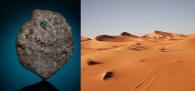 Un meteorito más antiguo que el planeta Tierra fue hallado en el desierto de Sahara