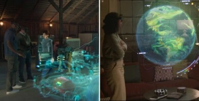 Las videollamadas se quedan en el 2020, ahora Microsoft diseñó un holograma para tener reuniones "presenciales"