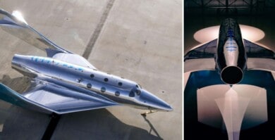 Virgin Galactic presentó el primer modelo de la nueva generación de naves espaciales