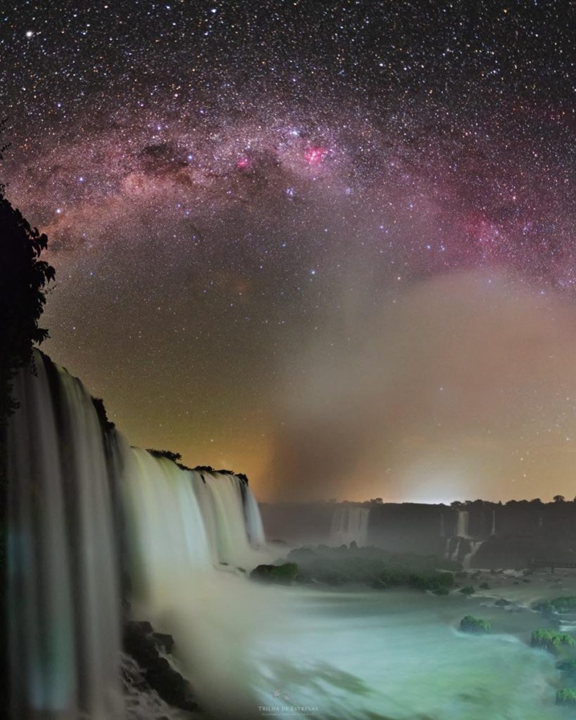 image Astrofotografía en las Cataratas del Iguazú Astrofotografia en Argentina Cataratas