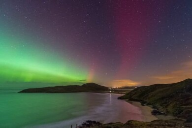 Aurora Boreal en Irlanda