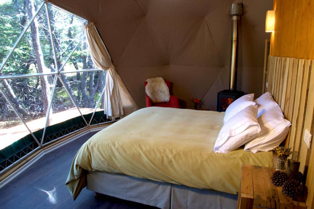 image camping dome interior