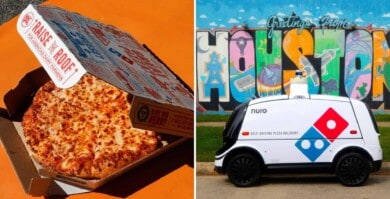 Domino's, la empresa de comida rápida, presentó a un robot que se encargará de su servicio de delivery