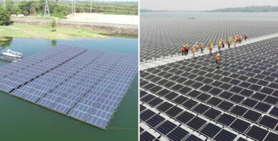 Tailandia está cerca de finalizar la construcción de la planta hidrosolar flotante más grande del mundo