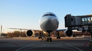 avión aeropuerto