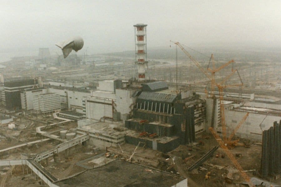 image sobrevolar Chernobyl sobrevolar chernobyl aniversario catastrofe nuclear