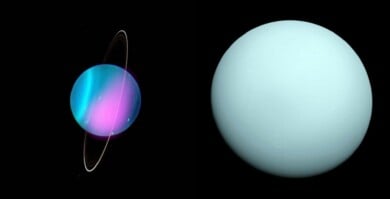 Científicos observaron actividad radioactiva en Urano a partir de imágenes que tomó la NASA