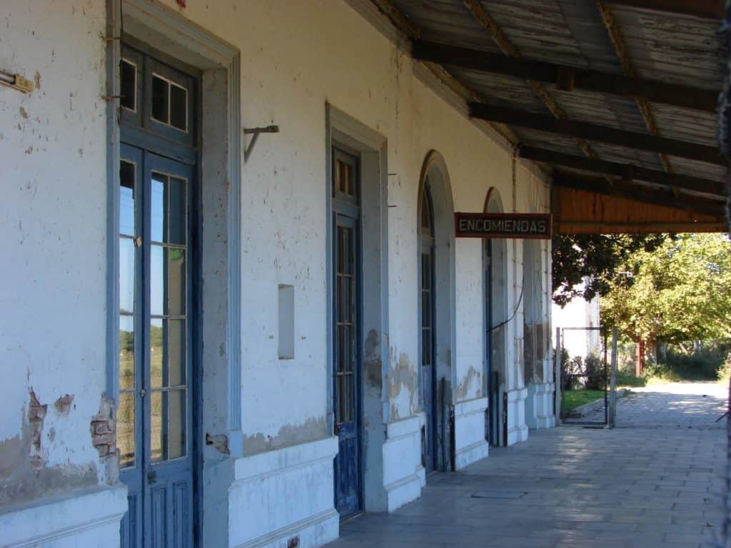 Estación del tren en San Antonio de Areco