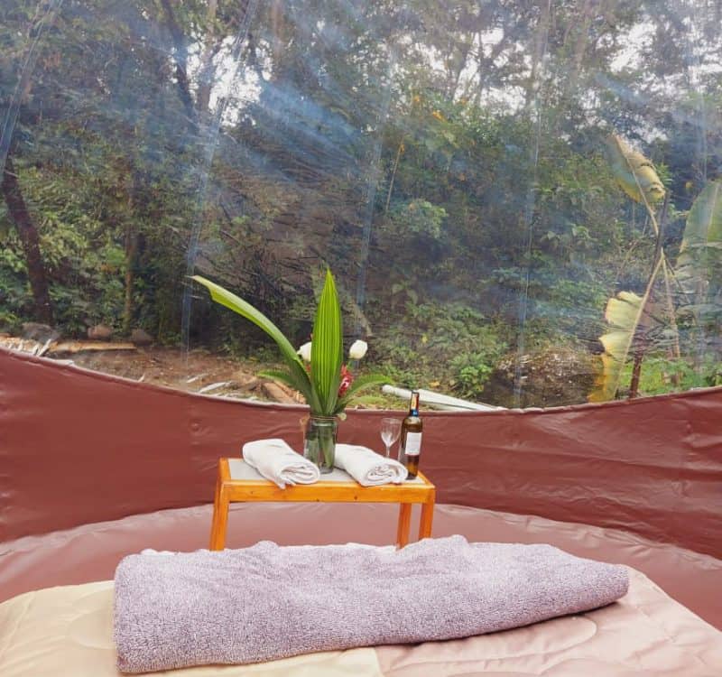 Glamping en Ecuador: Mindo River Glamping en Mindo. 