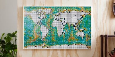 Lego Art World Map