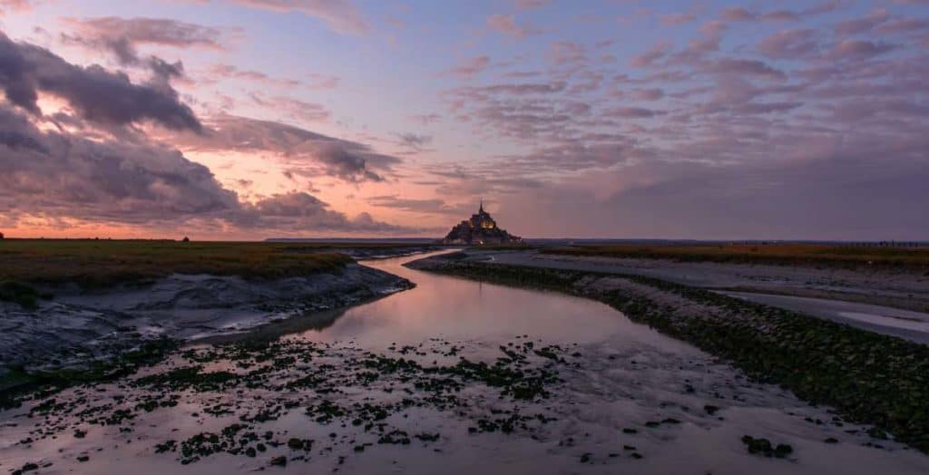 image Mont Saint-Michel Mont Saint Michel marea baja