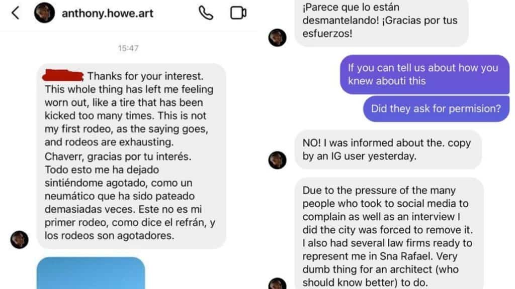 Un destino de Argentina instaló una obra que resultó ser un plagio: tuvieron que removerla el mismo día image Portada Notas Intriper