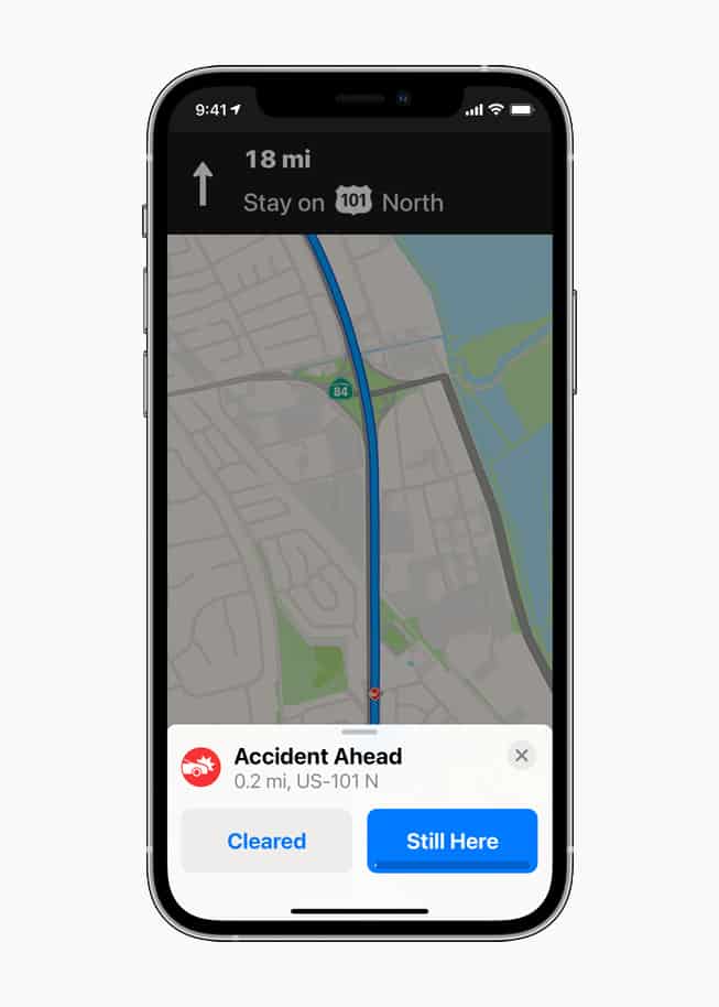 Apple Maps permitirá reportar accidentes de tránsito utilizando a Siri