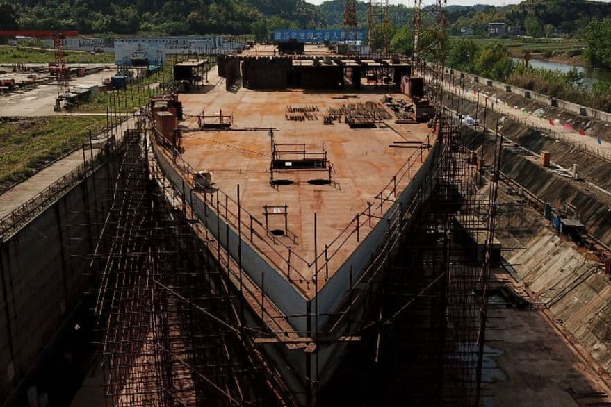 Un parque temático en China está haciendo una réplica exacta del Titanic para que los turistas puedan disfrutar la experiencia de navegar en la embarcación más famosa del mundo