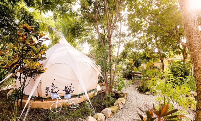 Harmony Glamping Tulum, una de las mejores opciones de glamping en Tulum