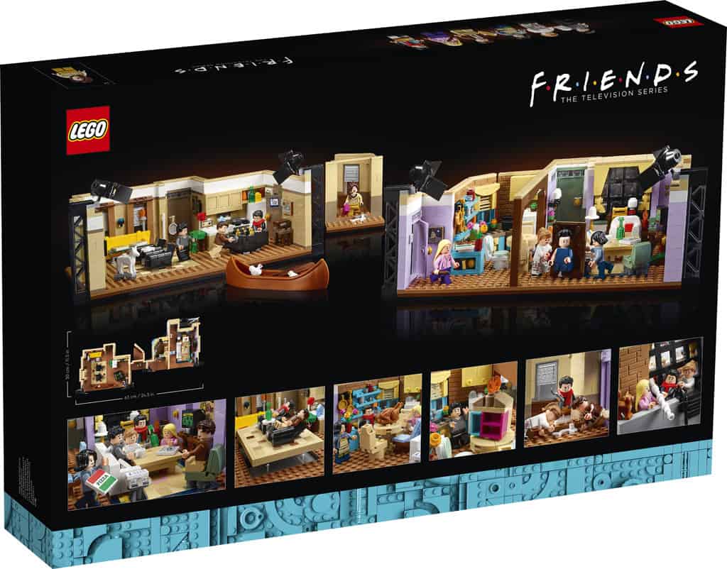 LEGO lanza una una edición especial que rinde homenaje a Friends y permite recrear algunas de las mejores escenas