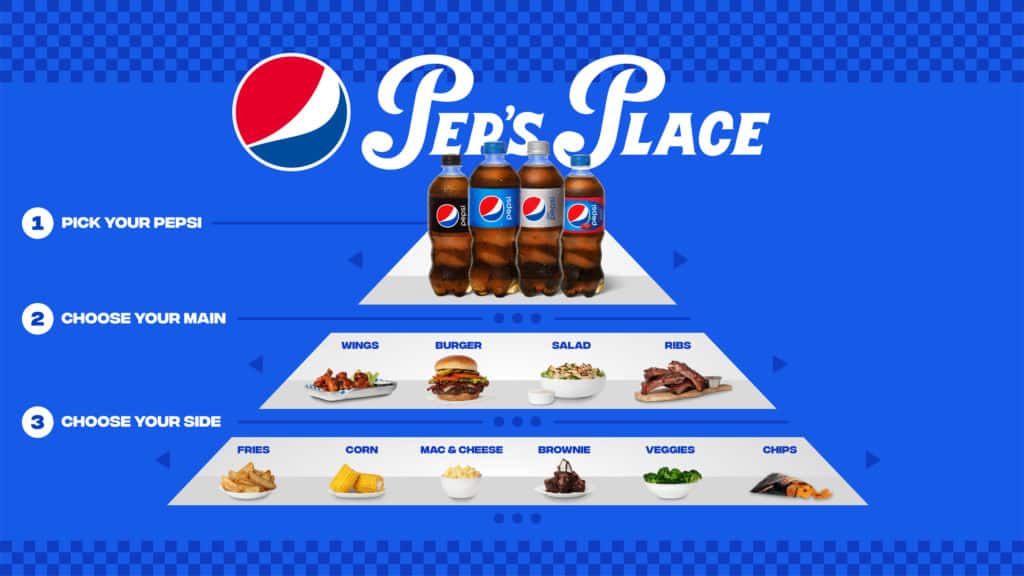 Pepsi lanzó su propio restaurante de comida para llevar donde la protagonista, por supuesto, es la bebida